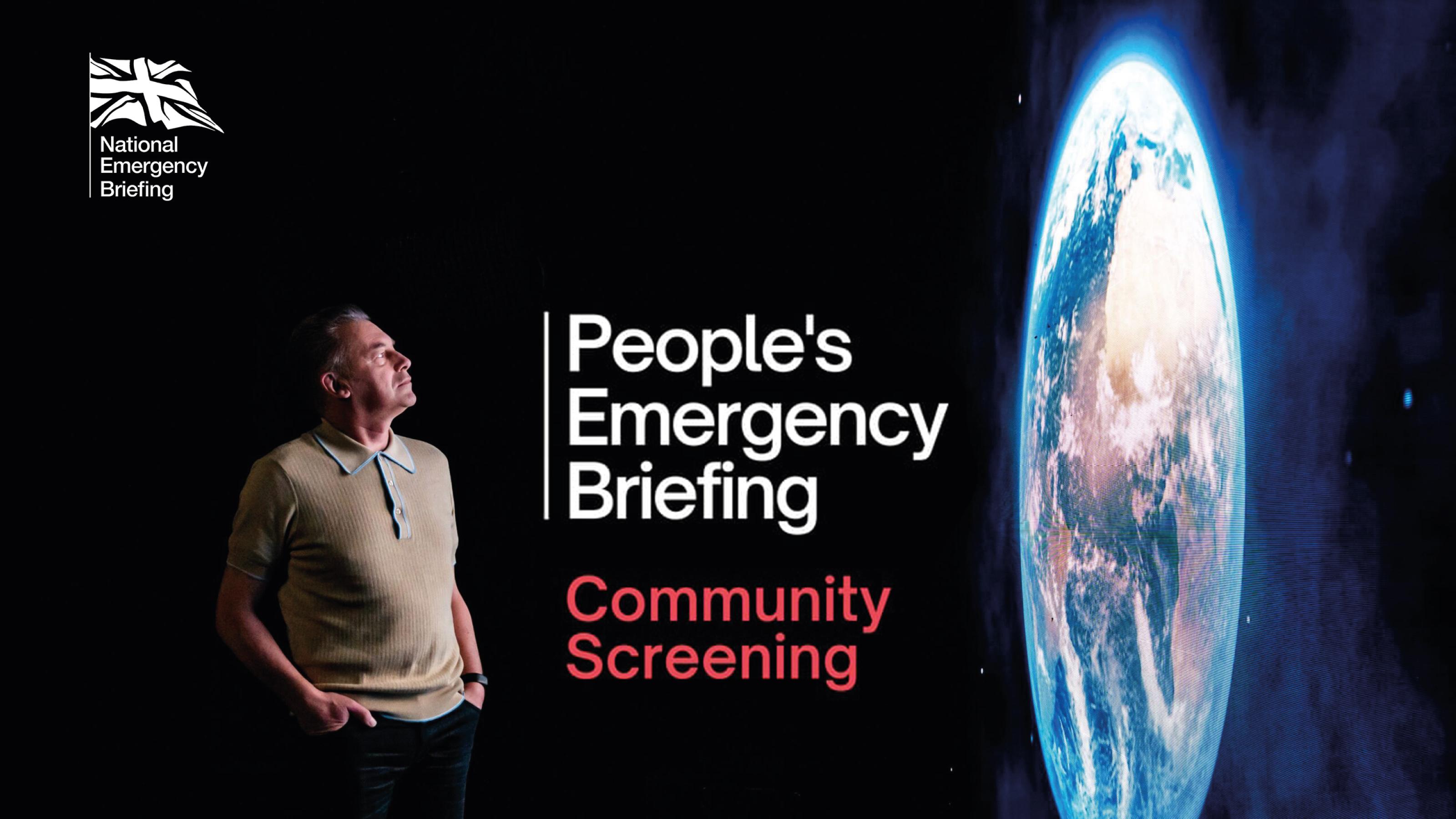 Peoples emergency briefing banner