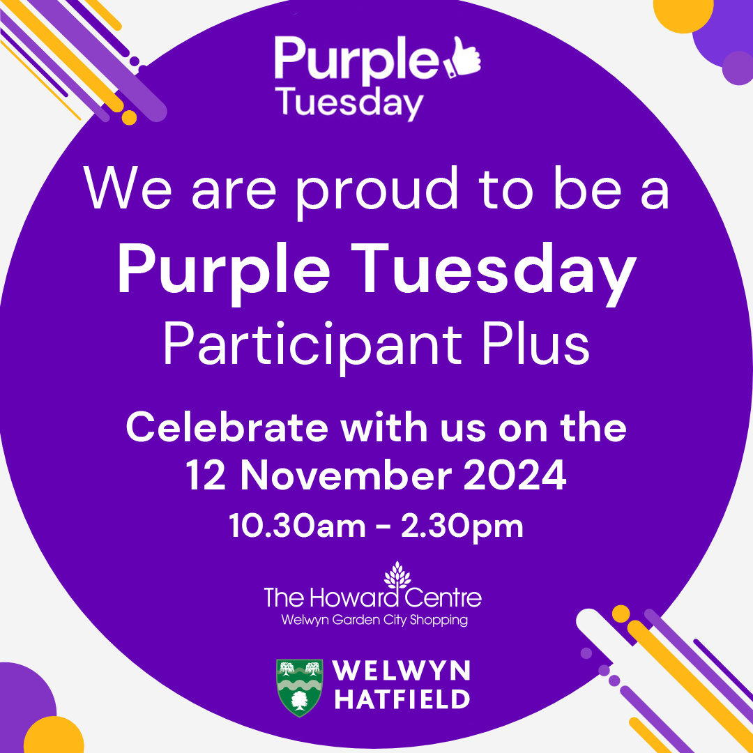 Purple Tuesday event poster