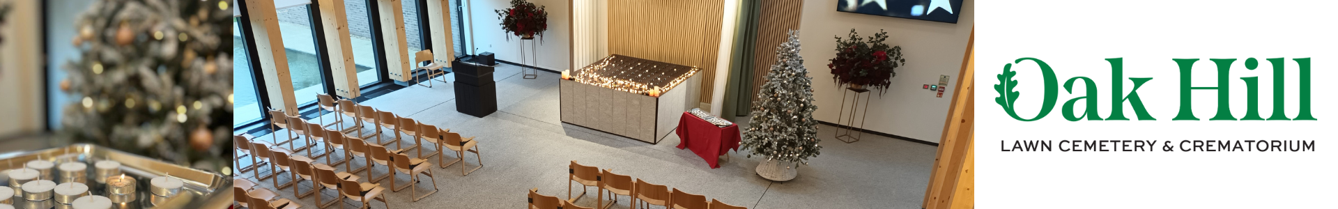 oak hill xmas memorial banner