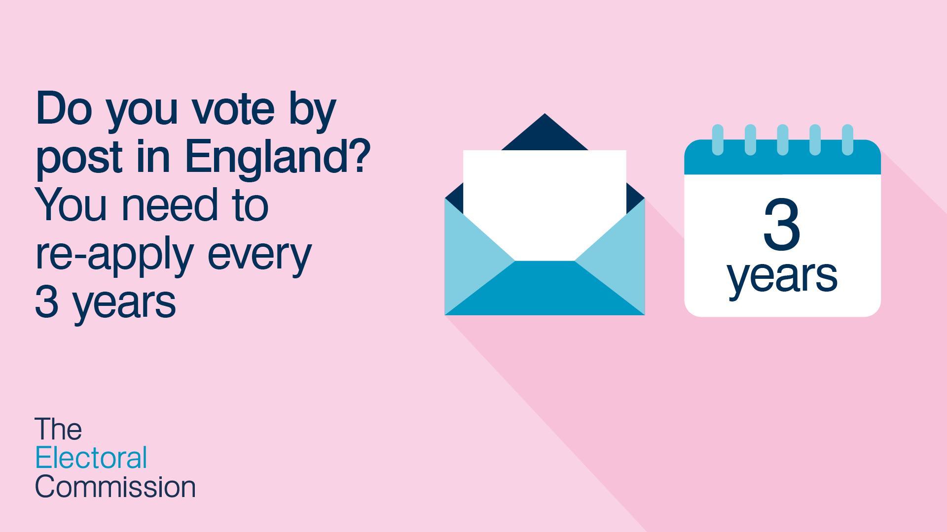 Reapply postal vote